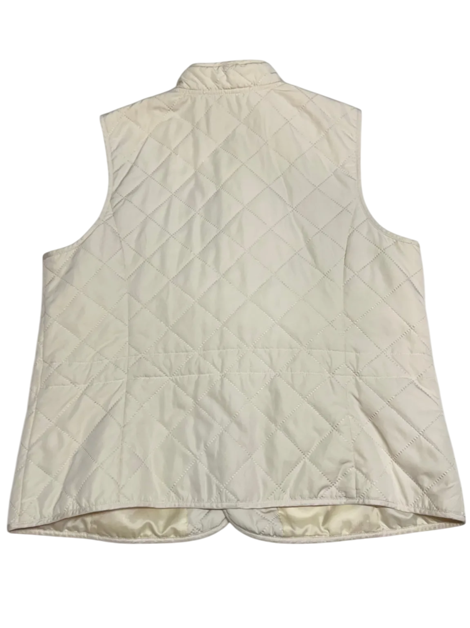 Chaleco acolchado beige