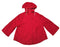 Chaqueta impermeable roja con capucha ZARA