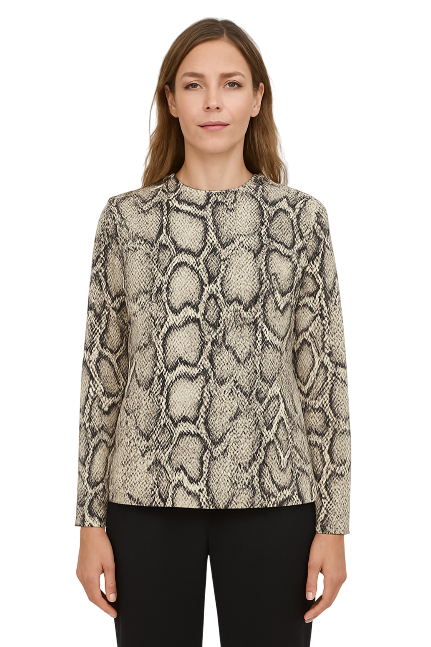 Blusa estampado animal