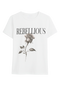 Camiseta blanca “REBELLIOUS”