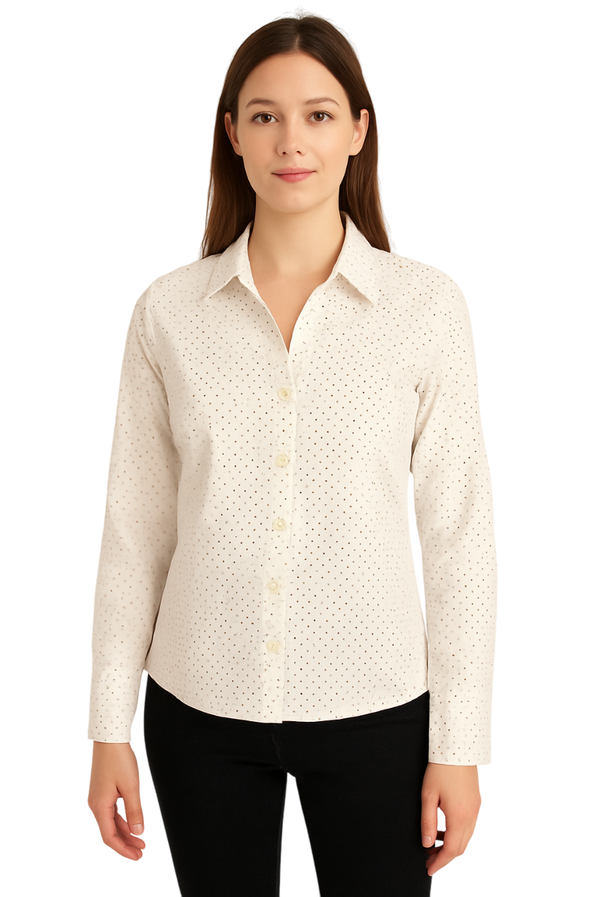 Camisa con puntos